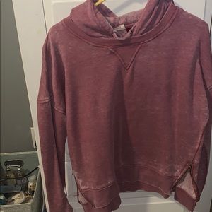 target hoodie with zippers on side